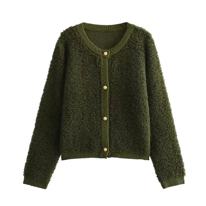 Sofia Gemütlicher Teddy-Cardigan – Weich und Vielseitig für Winterabende 5
