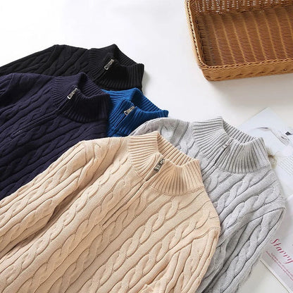 Sola Damenpullover – Stilvolles Zopfmuster für kalte Tage 2