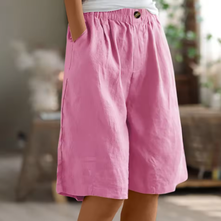 Sona Women's Comfort Shorts – Breathable Fit for Everyday Style 4