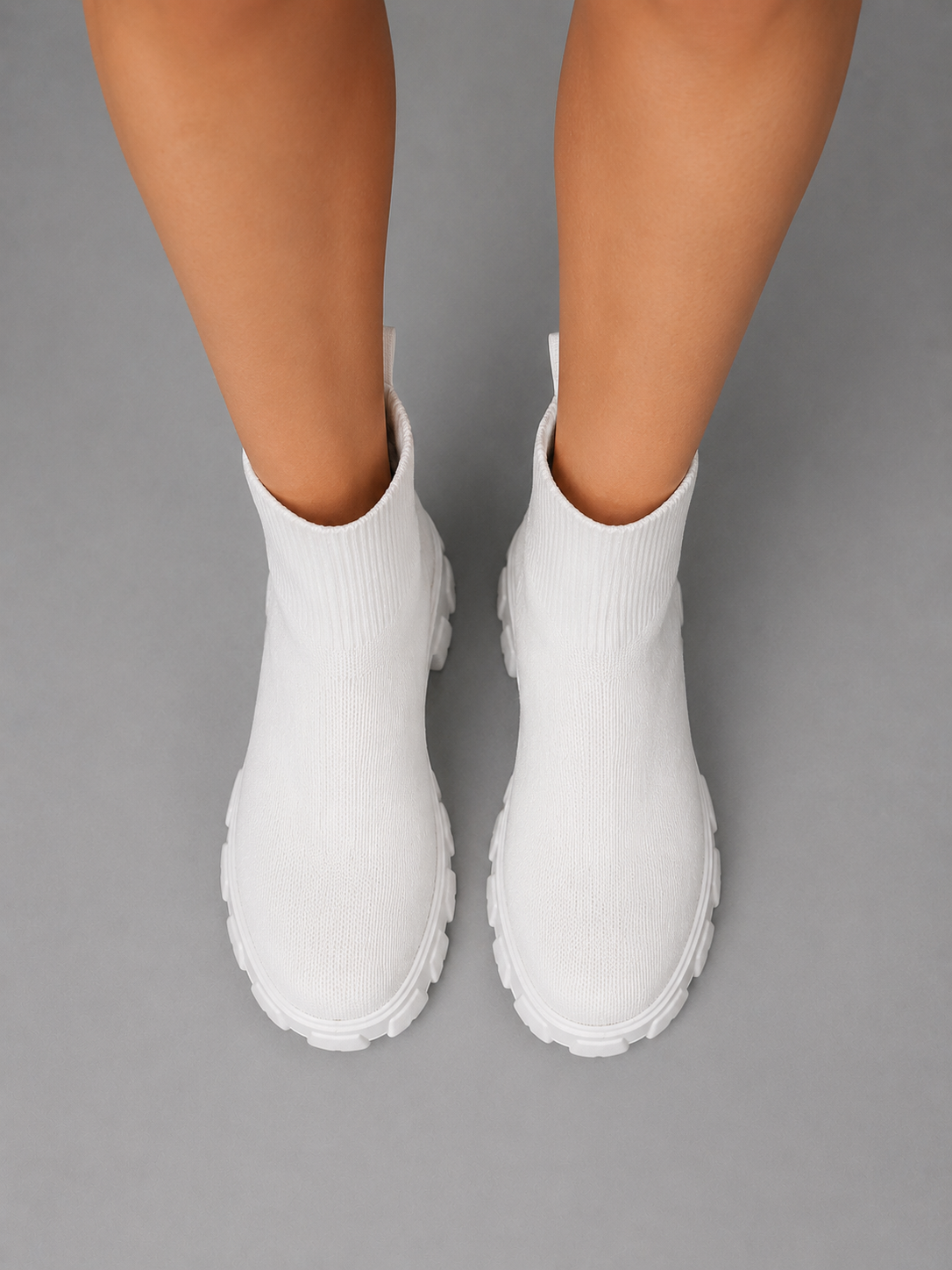 Sorelle Women's Sock Boots – Stretch Fit Chunky Sole for Winter Comfort 2