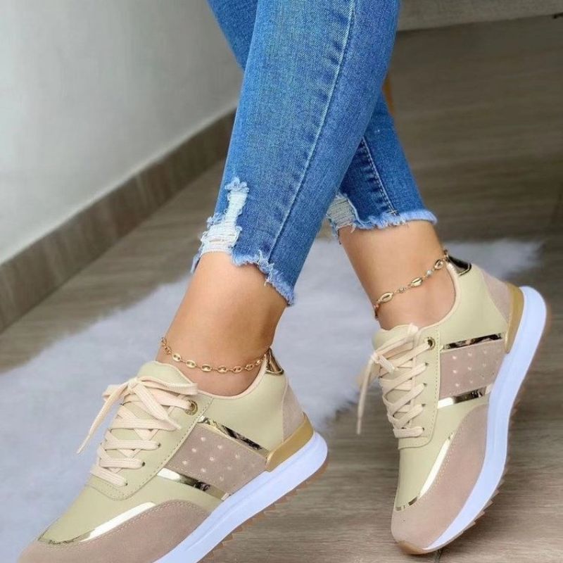 StitchPatch Women's Trendy Leather Shoes – Unique Colorful Design for Stylish Comfort 1