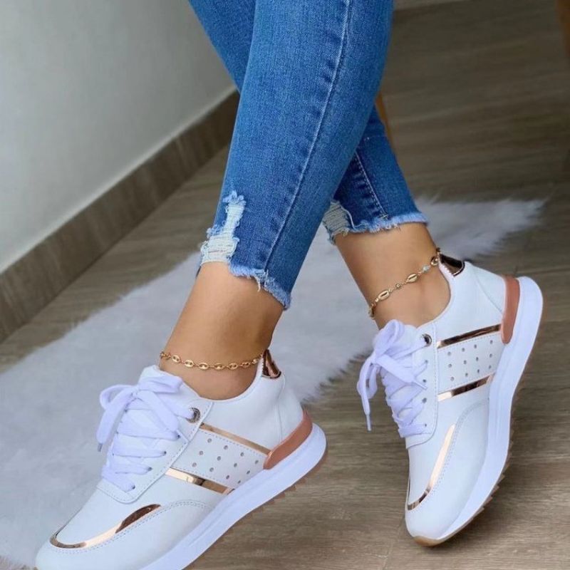 StitchPatch Women's Trendy Leather Shoes – Unique Colorful Design for Stylish Comfort 2