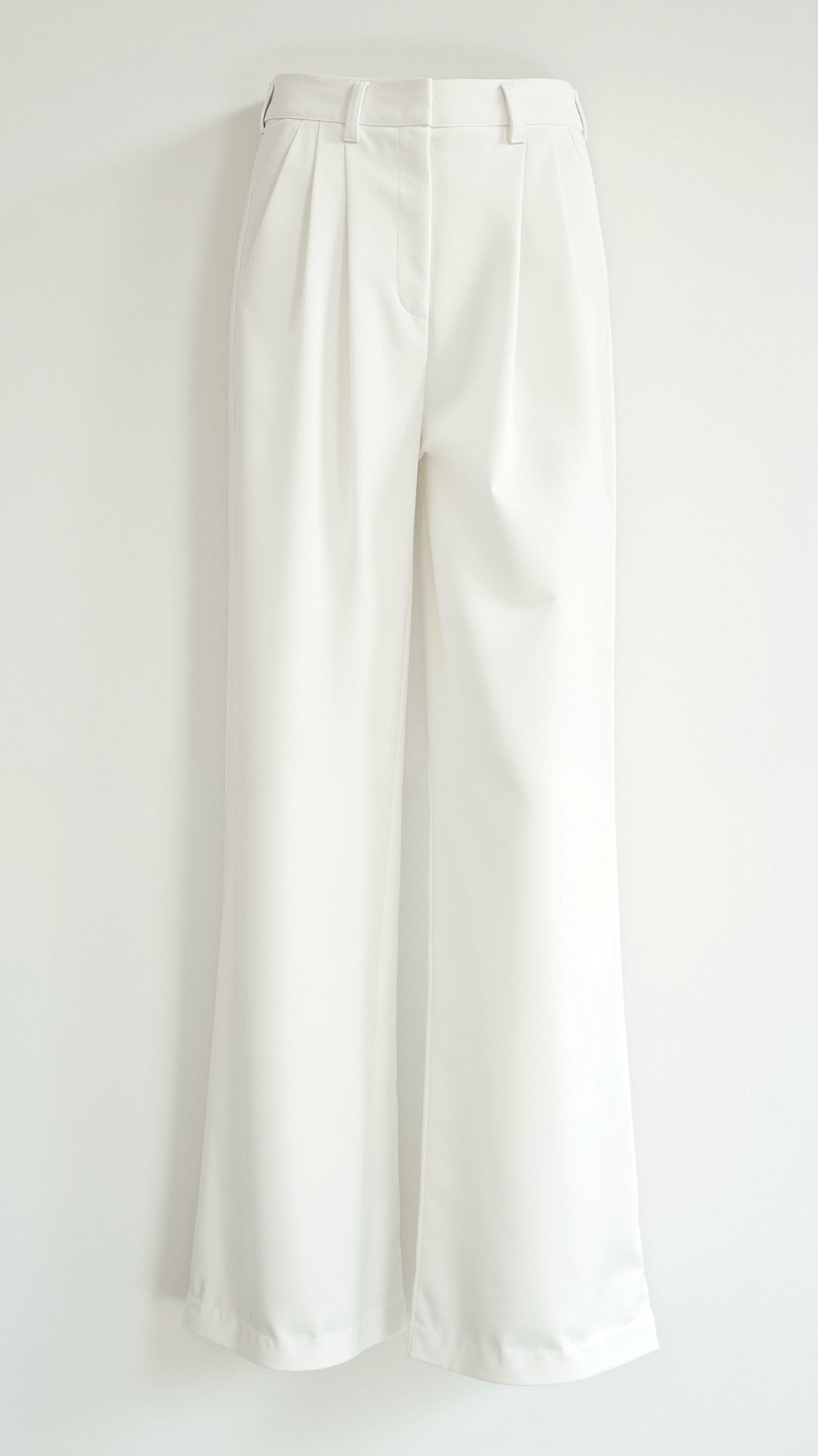 Trousers Women - Wide Leg Office Trousers with High Waist