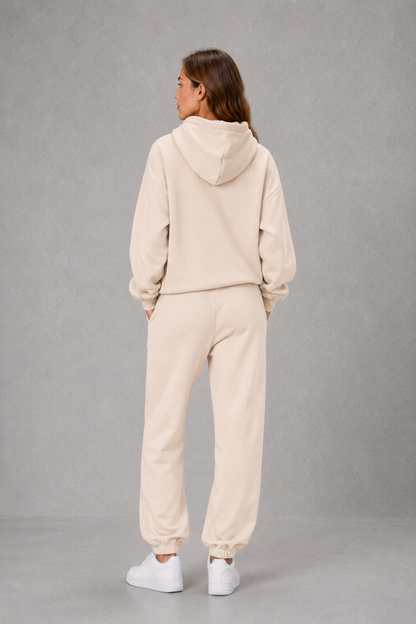 Tracksuit Women - Hooded Sweatshirt and Jogger Set