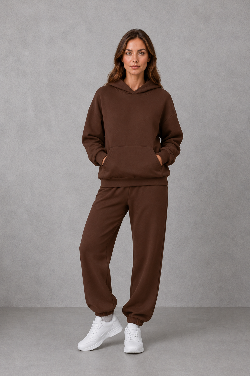 Tracksuit Women - Hooded Sweatshirt and Jogger Set