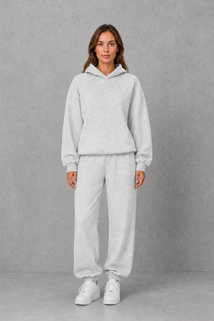 Tracksuit Women - Hooded Sweatshirt and Jogger Set