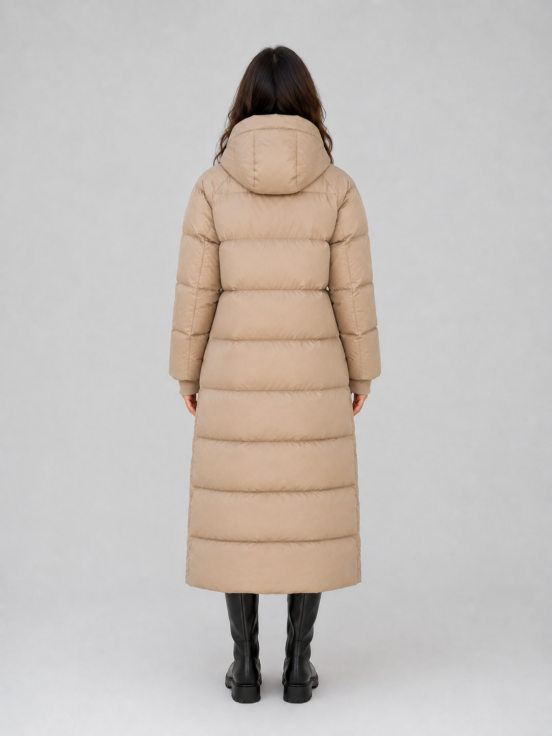 Women's Long Puffer Coat – Essential Cold Weather Comfort 1