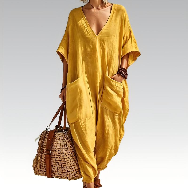 Women's Summer V-Neck Jumpsuit – Effortless Style For Warm Days 10