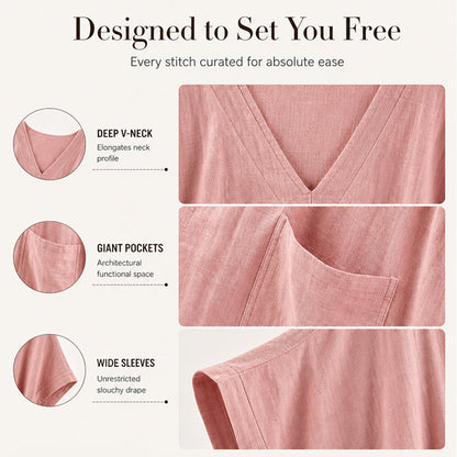Women's Summer V-Neck Jumpsuit – Effortless Style For Warm Days 2