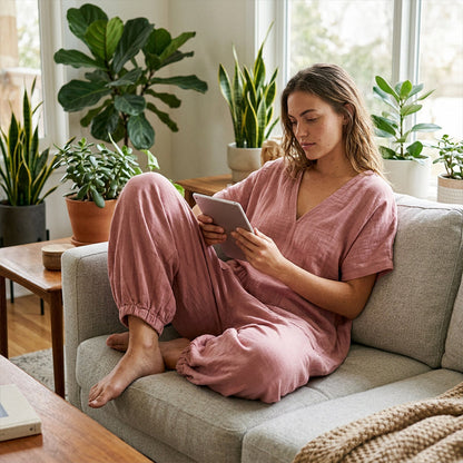 Women's Summer V-Neck Jumpsuit – Effortless Style For Warm Days 8
