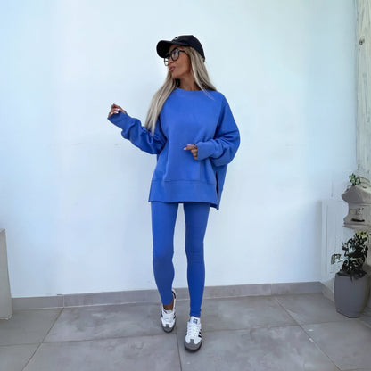 ZACHI Women's Sweatshirt and Jogger Set – Stylish Comfort for Relaxed Days 1