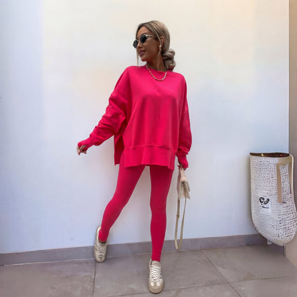 ZACHI Women's Sweatshirt and Jogger Set – Stylish Comfort for Relaxed Days 6