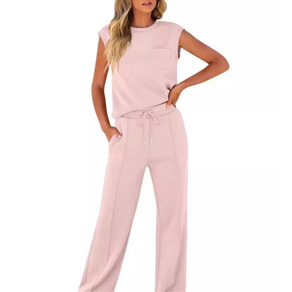 ZAIYA Women's Casual Lounge Set – Chic Comfort for Warm Days 4