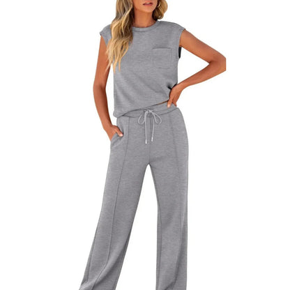 ZAIYA Women's Casual Lounge Set – Chic Comfort for Warm Days 7