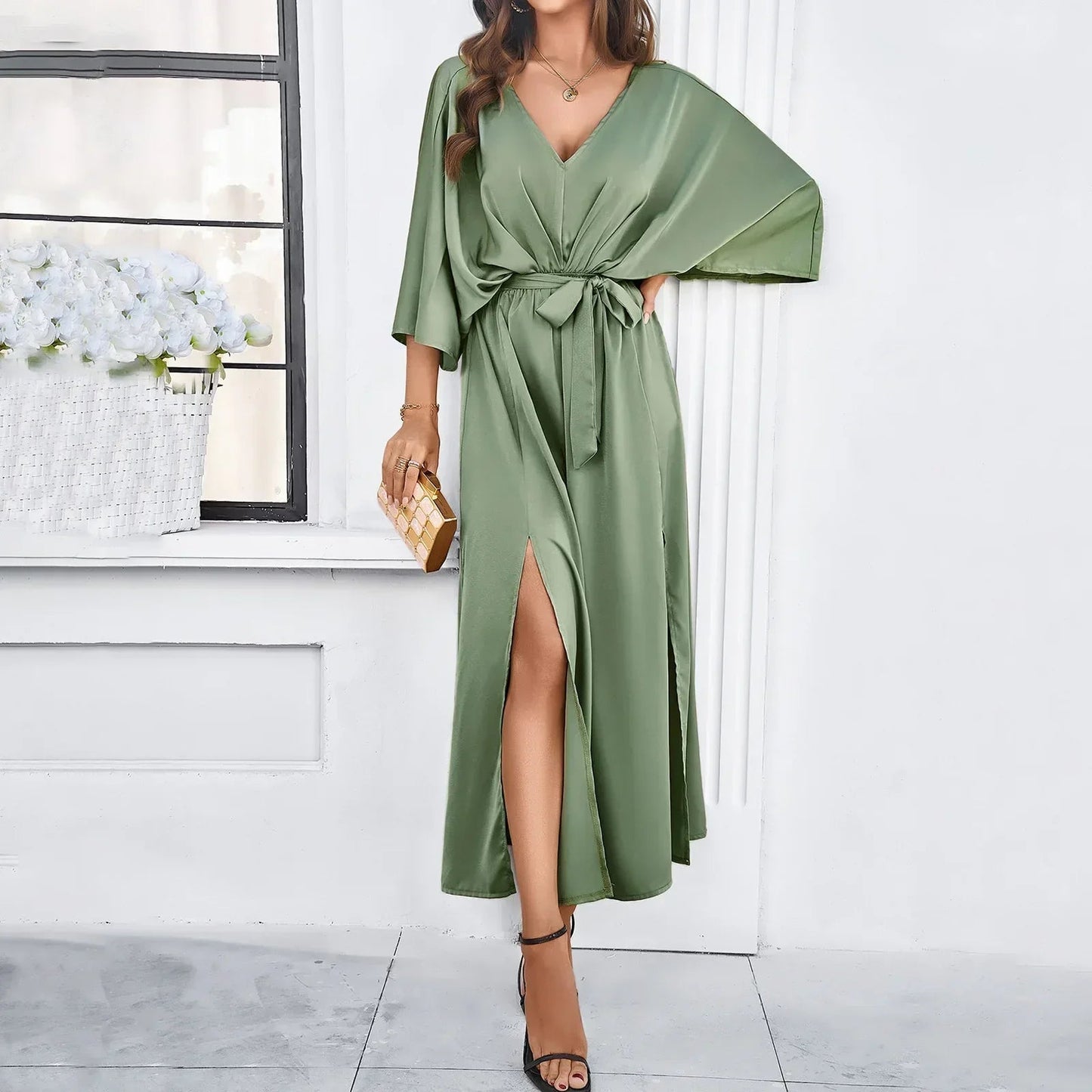 Zara Women's Airy Maxi Dress – Elegant Comfort for Summer Events 3