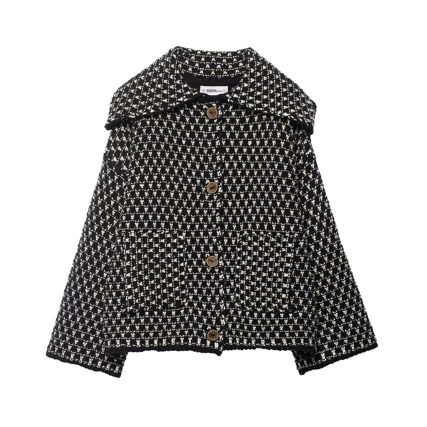 Zara Women's Black Cardigan – Loose Fit Slimming Casual Jacket 2