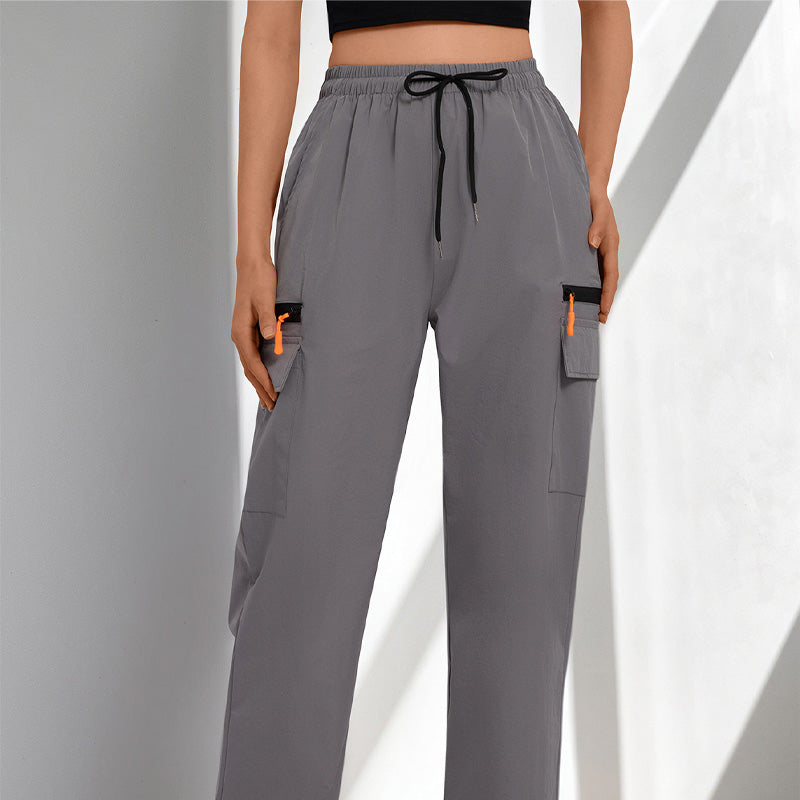 Zara Women's Cargo Pants – Adjustable Waist with Relaxed Fit 2
