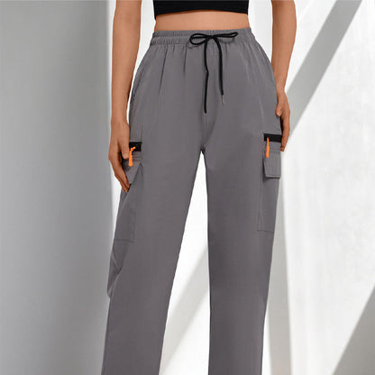 Zara Women's Cargo Pants – Adjustable Waist with Relaxed Fit 2