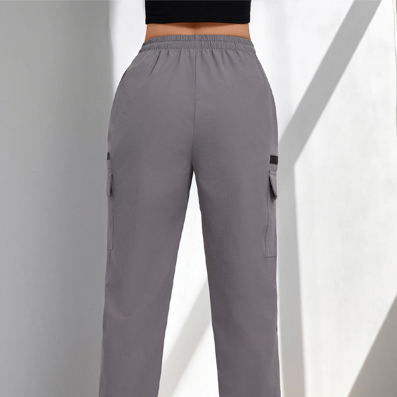 Zara Women's Cargo Pants – Adjustable Waist with Relaxed Fit 7