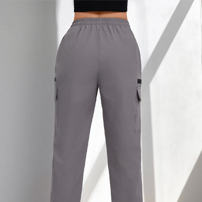 Zara Women's Cargo Pants – Adjustable Waist with Relaxed Fit 7