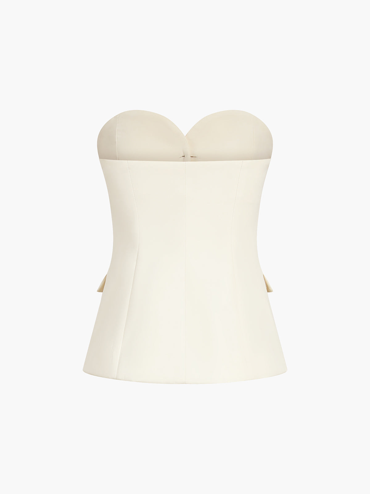 Zara Women's Chic Set – Elegant Corset Top with Wide-Leg Pants 5