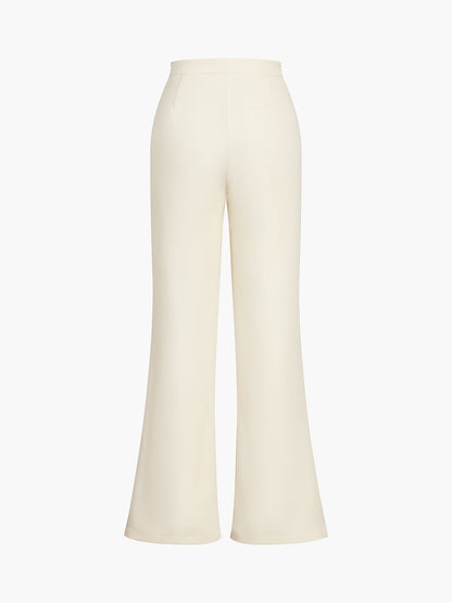 Zara Women's Chic Set – Elegant Corset Top with Wide-Leg Pants 7
