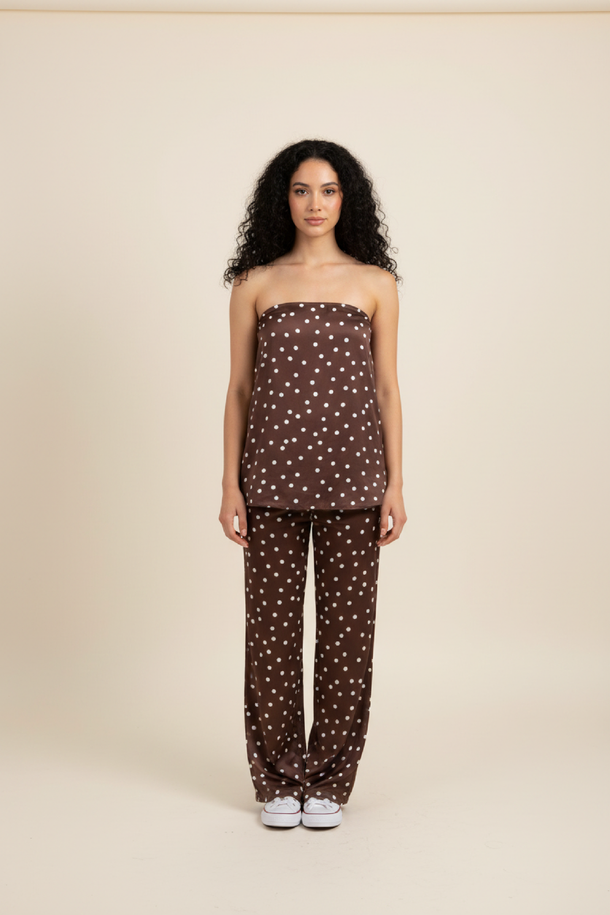 Zara Women's Elegant Satin Set – Luxurious Comfort for Summer Outings 1