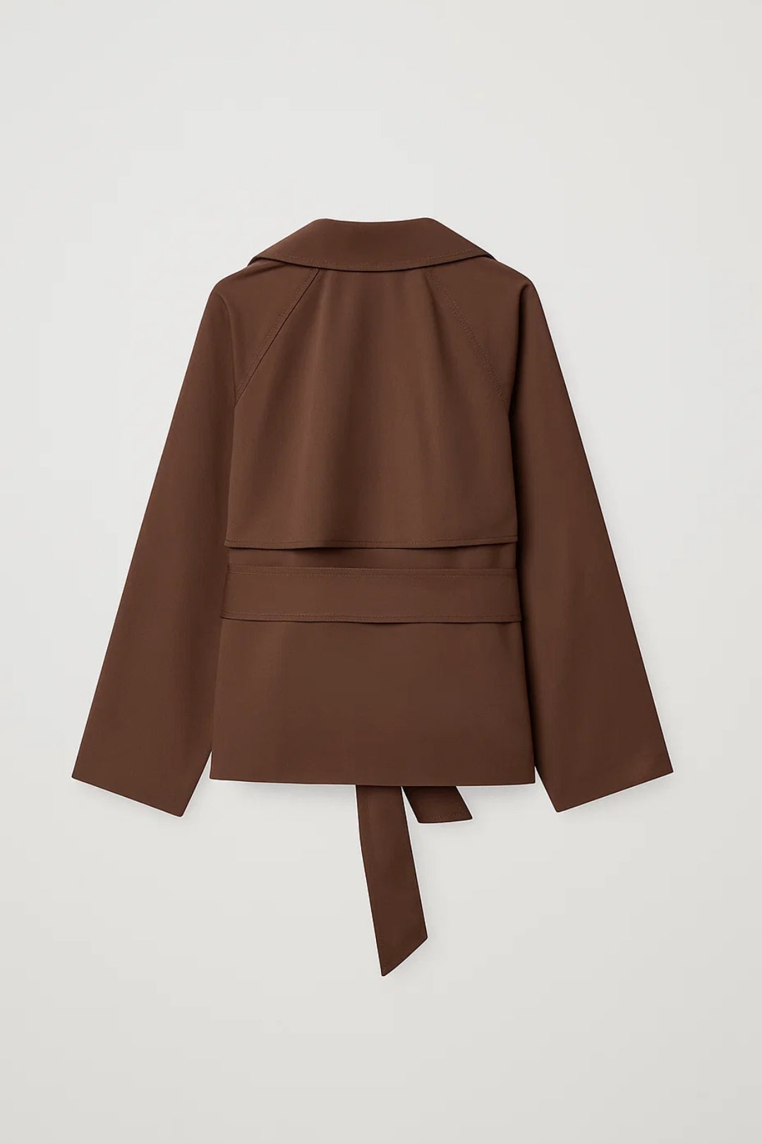 Zara Women's Elegant Trench Coat – Fitted Cotton Style for Spring 2