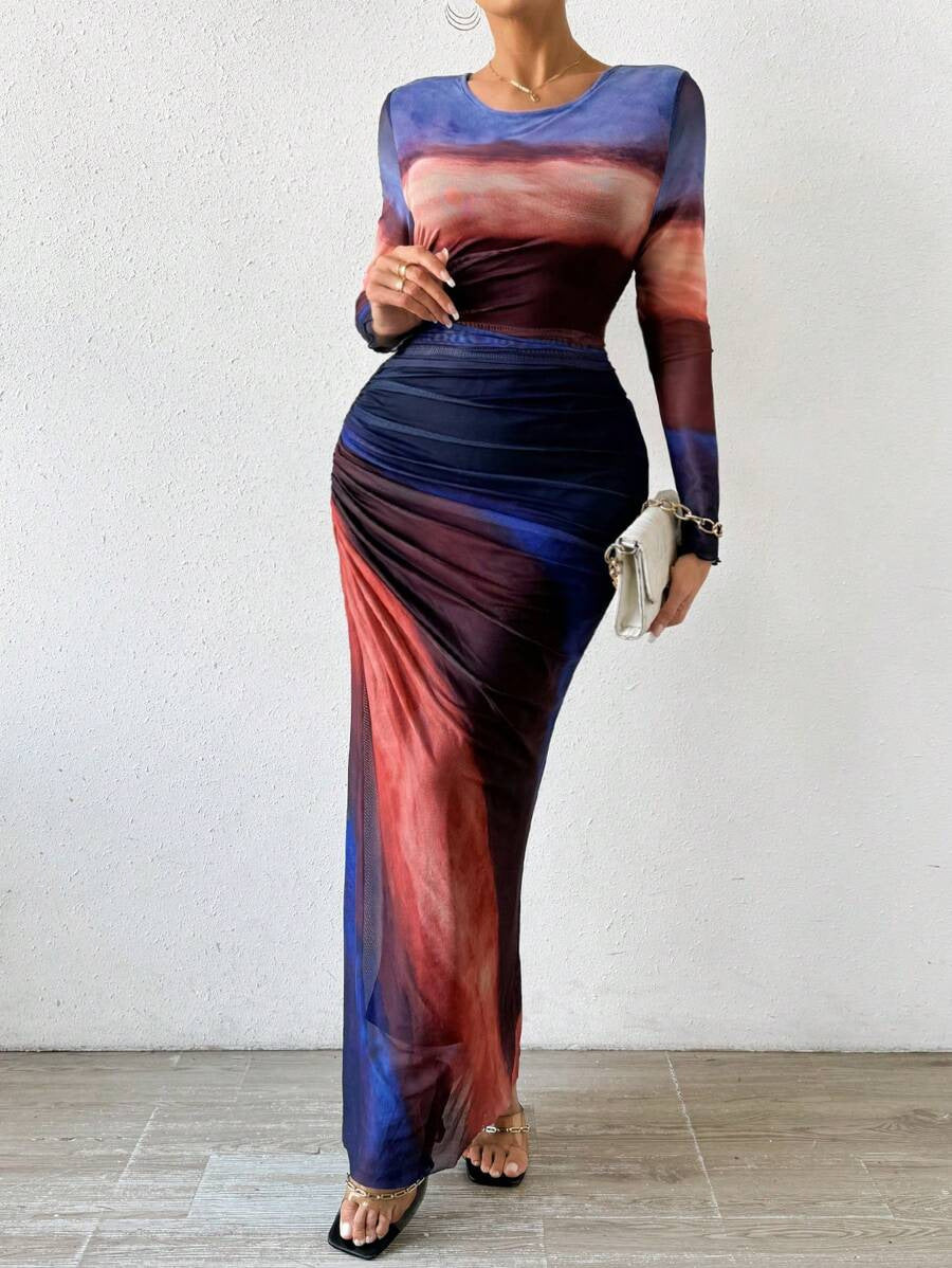 Zelara Women's Bodycon Maxi Dress – Flattering Fit for Day or Night 1