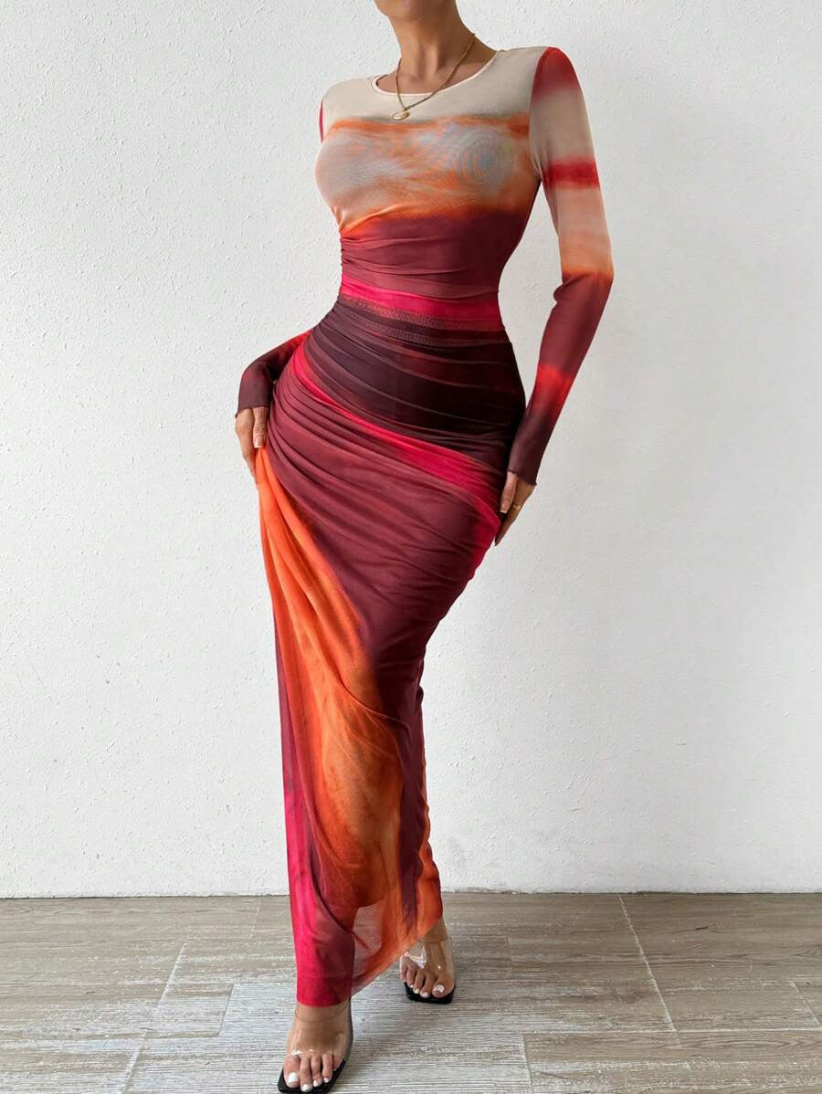 Zelara Women's Bodycon Maxi Dress – Flattering Fit for Day or Night 2
