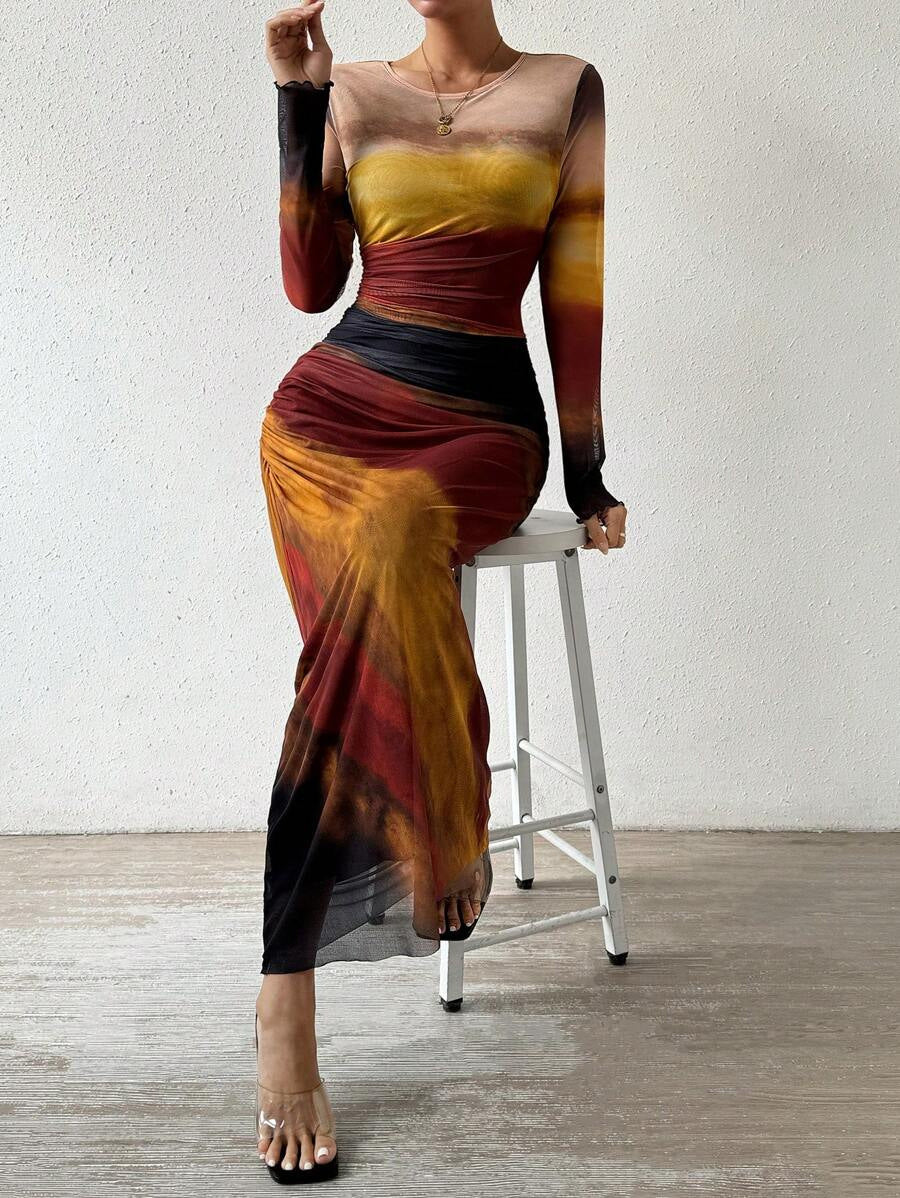 Zelara Women's Bodycon Maxi Dress – Flattering Fit for Day or Night 3