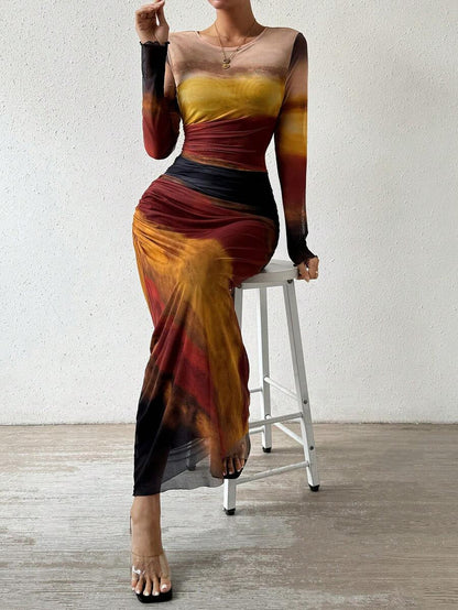 Zelara Women's Bodycon Maxi Dress – Flattering Fit for Day or Night 3