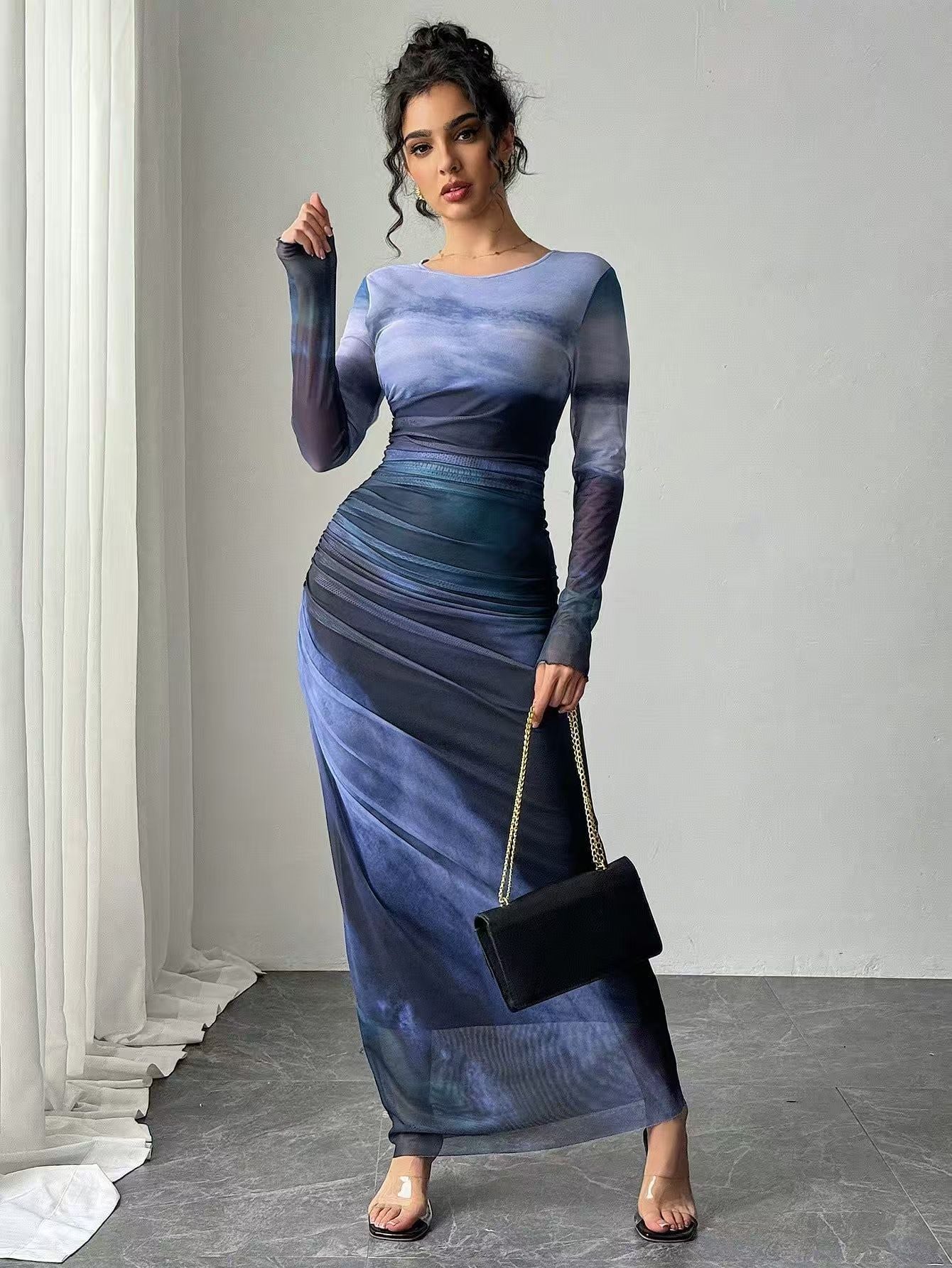 Zelara Women's Bodycon Maxi Dress – Flattering Fit for Day or Night 6