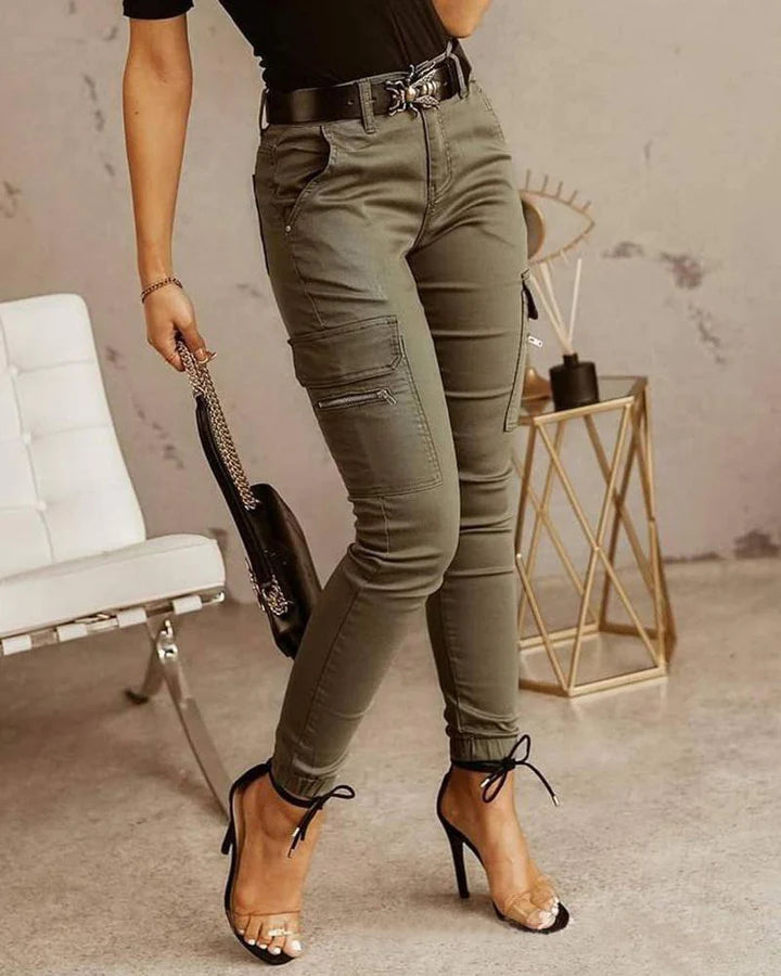Zesty Women's Cargo Jeans – Stylish Comfort for Everyday Wear 1