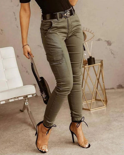 Zesty Women's Cargo Jeans – Stylish Comfort for Everyday Wear 1