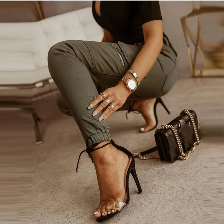 Zesty Women's Cargo Jeans – Stylish Comfort for Everyday Wear 4