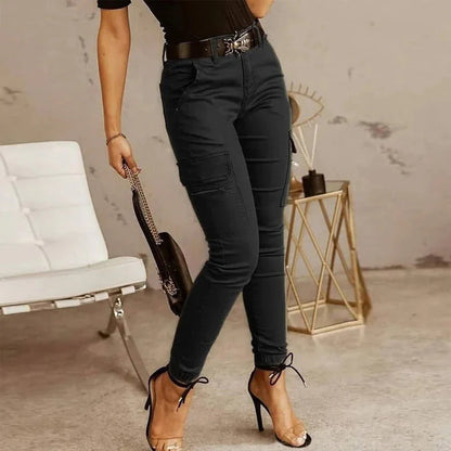 Zesty Women's Cargo Jeans – Stylish Comfort for Everyday Wear 5