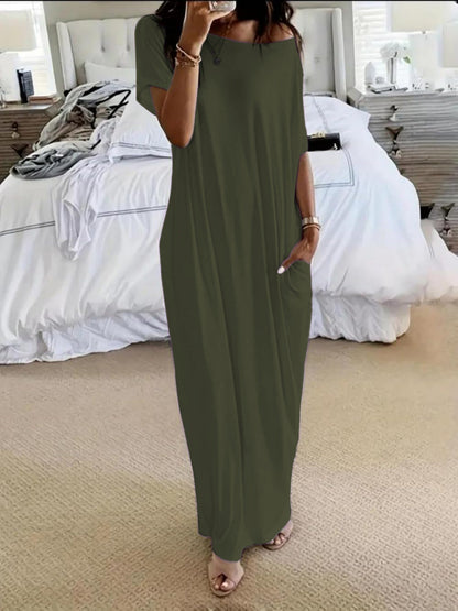 Zesty Women's Casual Dress – Stylish Asymmetric Off-Shoulder Comfort 10