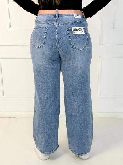Zesty Women's Wide Leg Jeans – Flattering Fit for Effortless Style 4