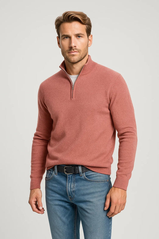 Zixon Herren Half-Zip Pullover – Weiches Design für Stil und Komfort 0