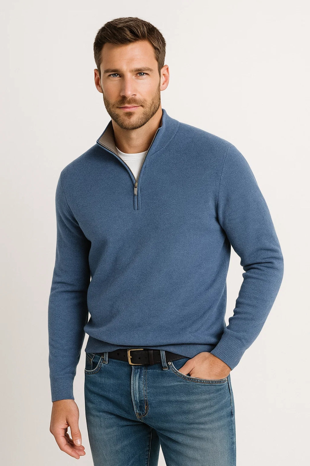 Zixon Herren Half-Zip Pullover – Weiches Design für Stil und Komfort 1