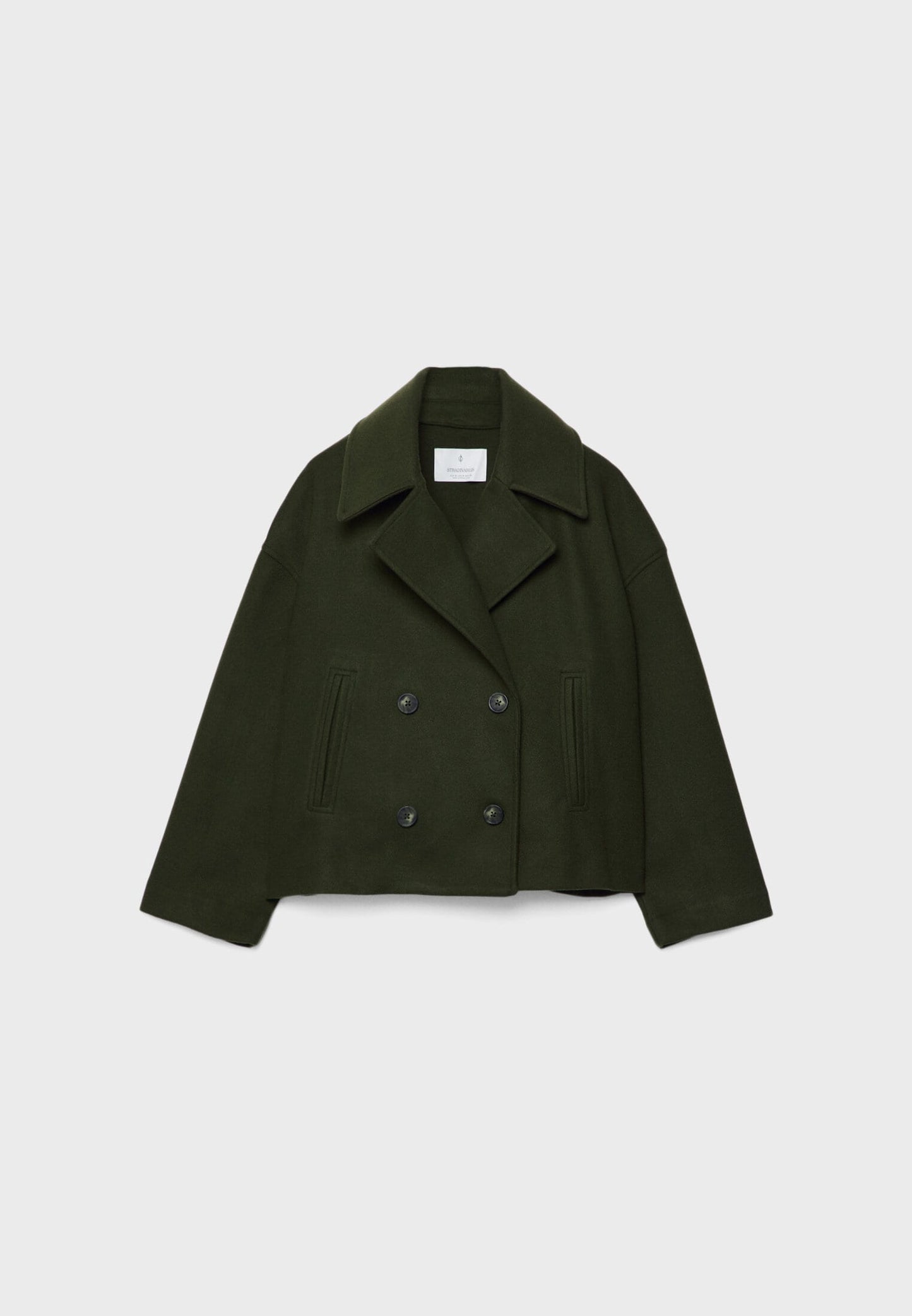 Coat Women - Short Double Breasted Coat
