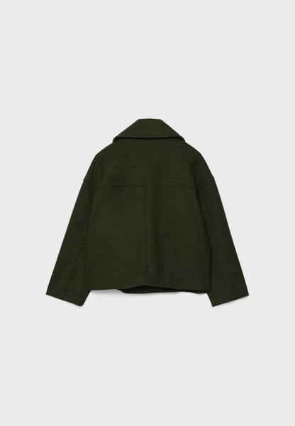 Coat Women - Short Double Breasted Coat