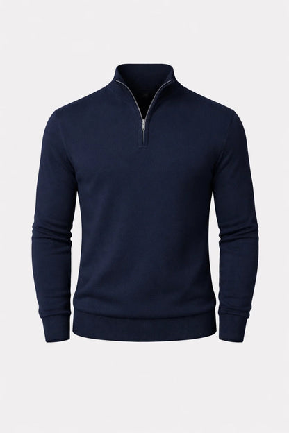 Zylo Herren Pullover – Klassisches Half-Zip-Design für Stil und Komfort 0