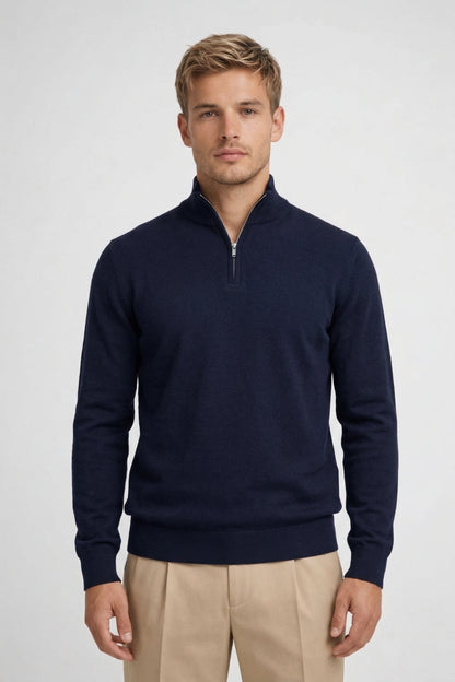 Zylo Herren Pullover – Klassisches Half-Zip-Design für Stil und Komfort 1