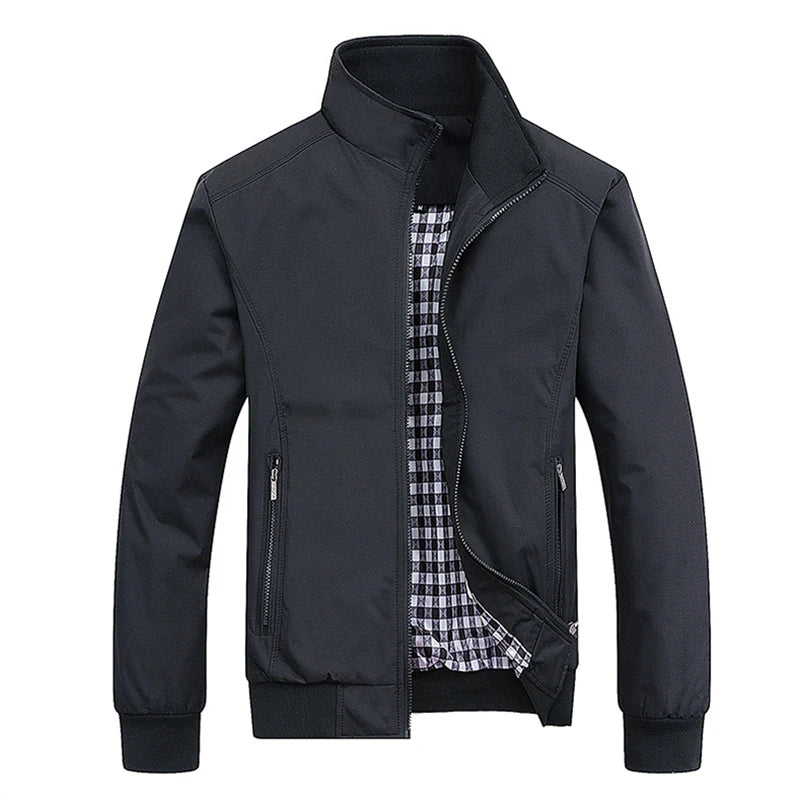 Zylo Men's Casual Bomber Jacket – Lightweight Comfort for Daily Style 6