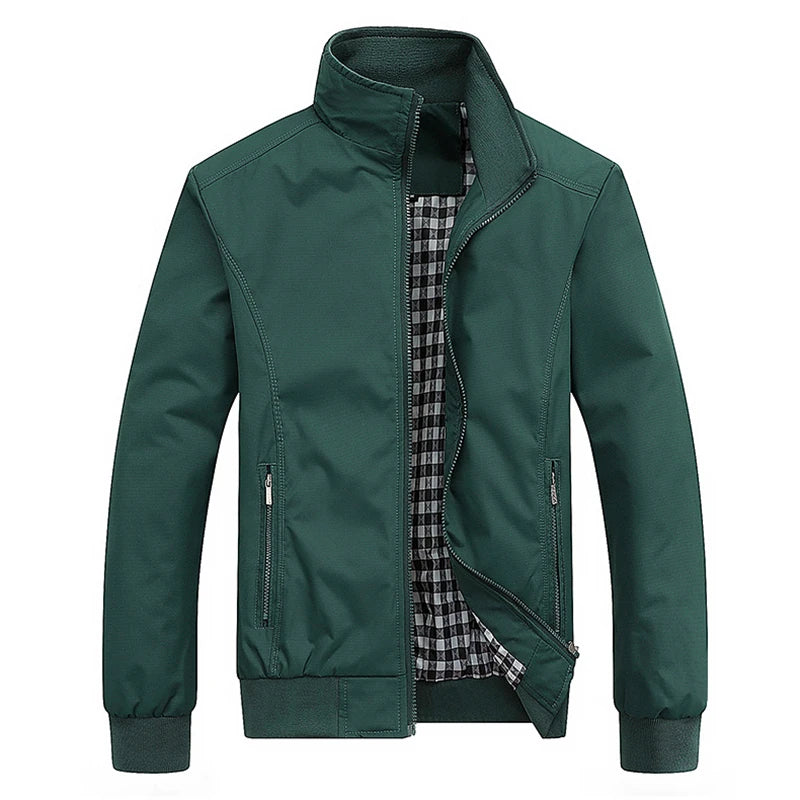 Zylo Men's Casual Bomber Jacket – Lightweight Comfort for Daily Style 8