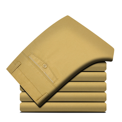 Zylo Men's Casual Chinos – Stretch Slim Fit Comfort Pants 0