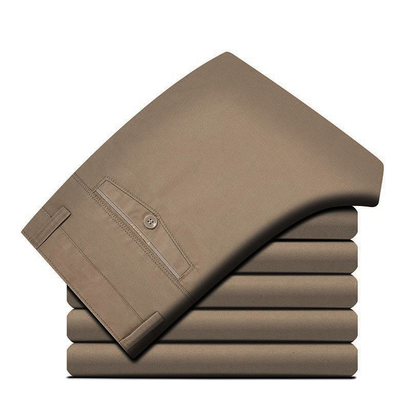 Zylo Men's Casual Chinos – Stretch Slim Fit Comfort Pants 10
