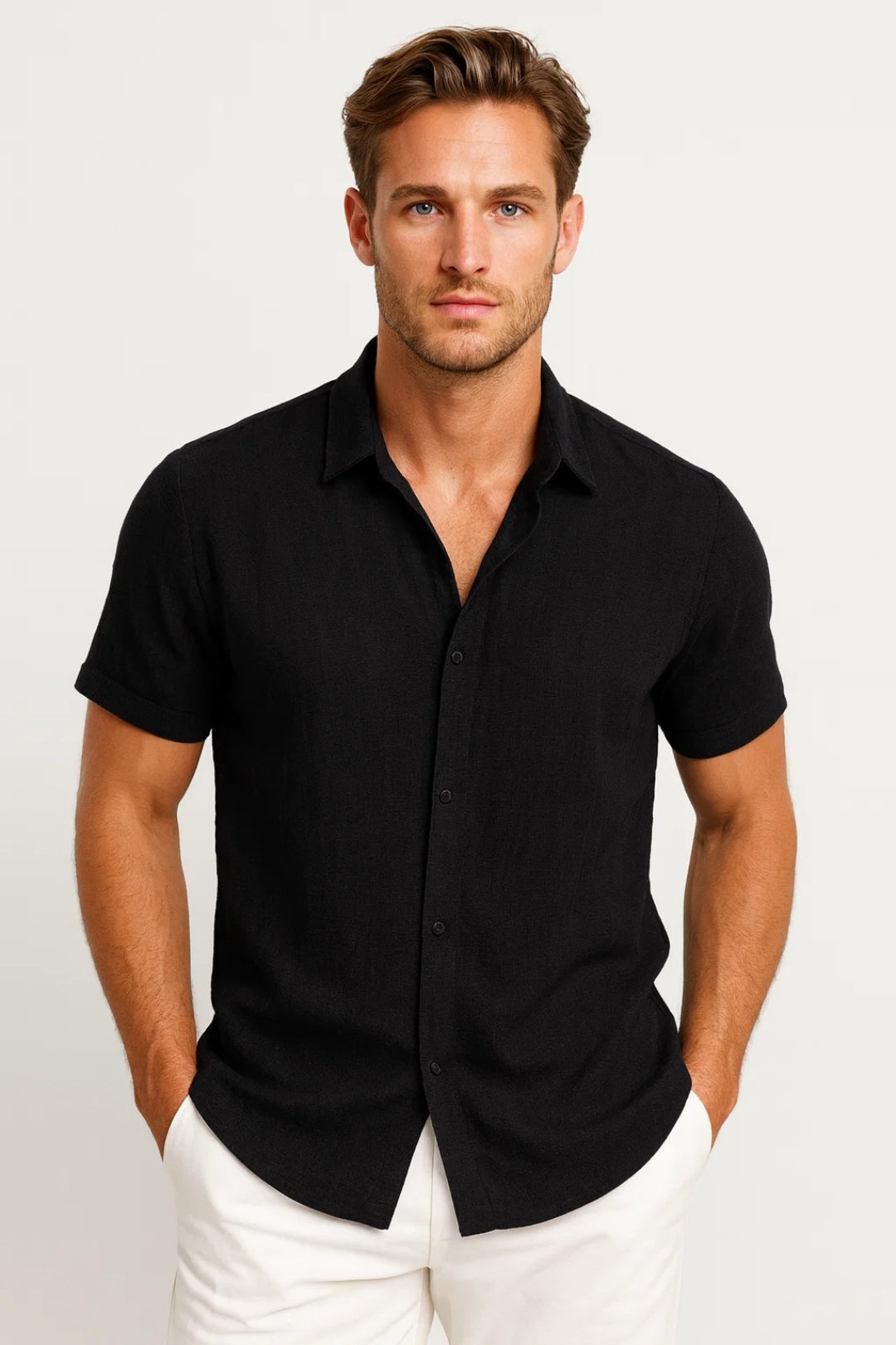 Zylo Men's Casual Shirt – Tailored Design for All-Day Comfort 4